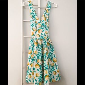 Elle Pastel Lemon Dress